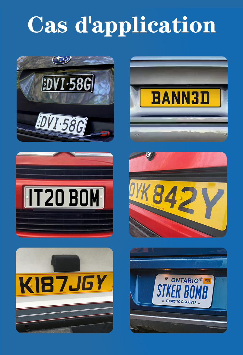 Imprimante de plaques d'immatriculation