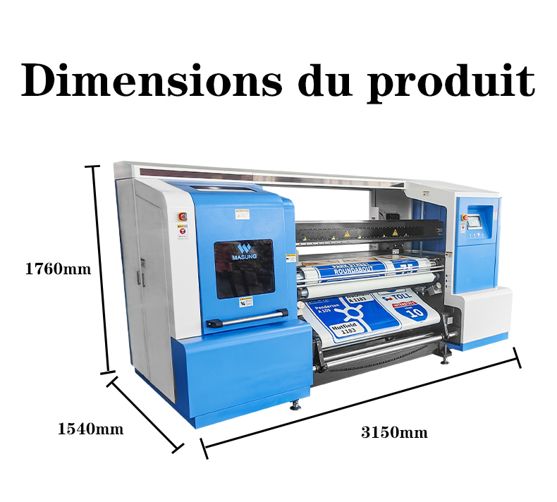 MS-1590 imprimante de panneaux de signalisation