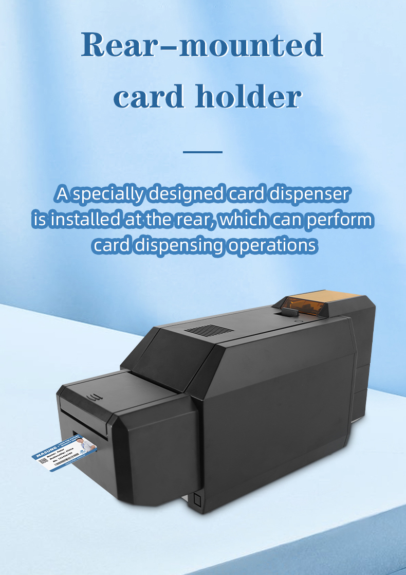 double sided badge printer