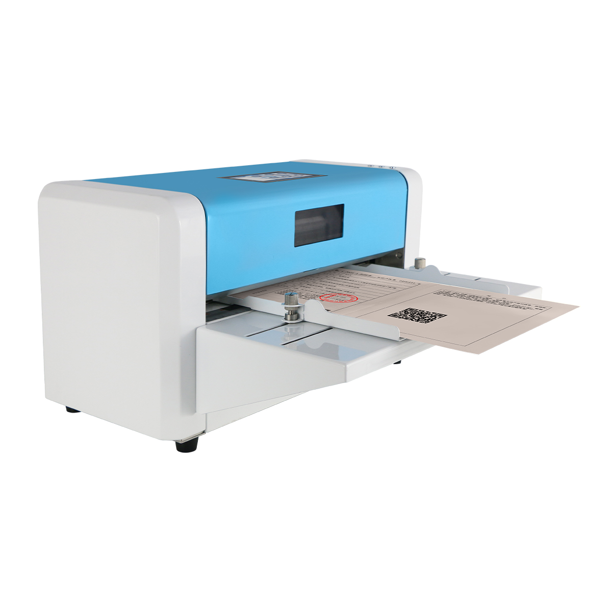 Masung MS-CH580, High-Resolution Thermal Transfer Certificate Printer with Automatic Paper-Feeding Sensor - 图片 4