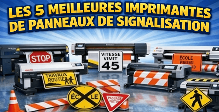 Top 5 des Imprimantes de Signalisation Routière pour Maximiser la Production et la Qualité