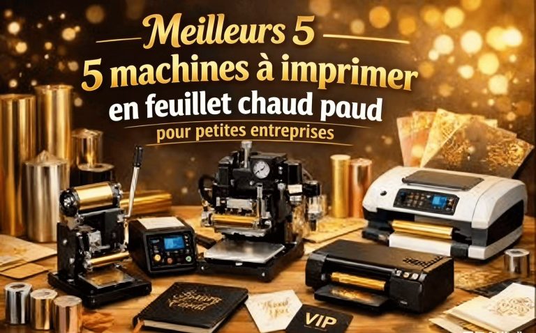 Les 5 meilleures machines d’impression à chaud pour les petites entreprises : guide d’achat