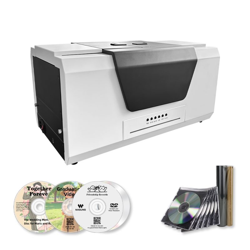 Masung MS-550A Duplicateur et imprimante de CD avec graveur intégré pour la gravure et l'impression automatisée en grande série