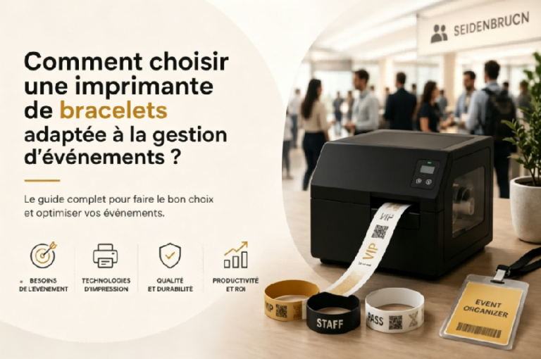 Comment choisir une imprimante de bracelets adaptée à la gestion d’événements ?