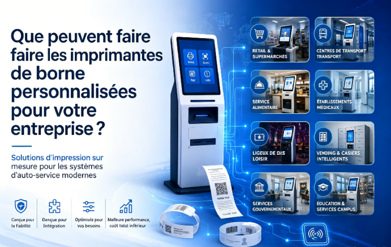 Que peut faire une imprimante de kiosque personnalisée pour votre entreprise ?