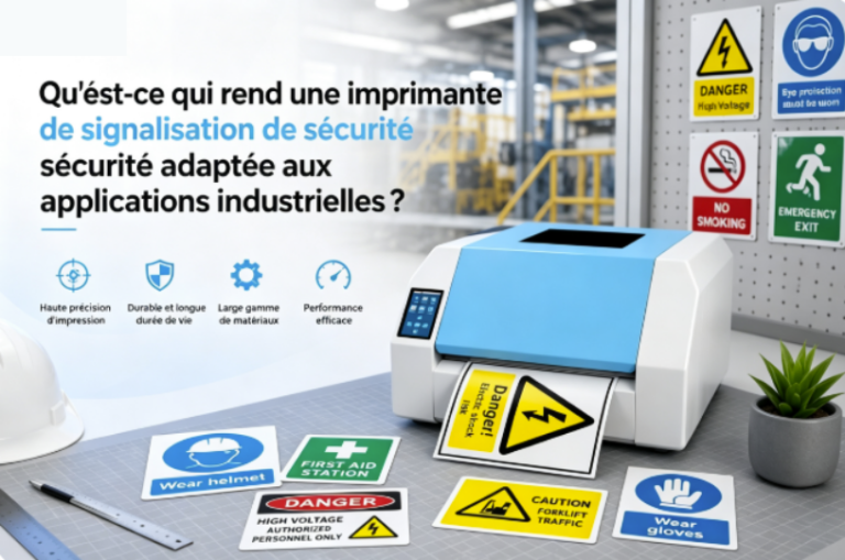 Qu’est-ce qui rend une imprimante de signalétique de sécurité adaptée aux applications industrielles ?