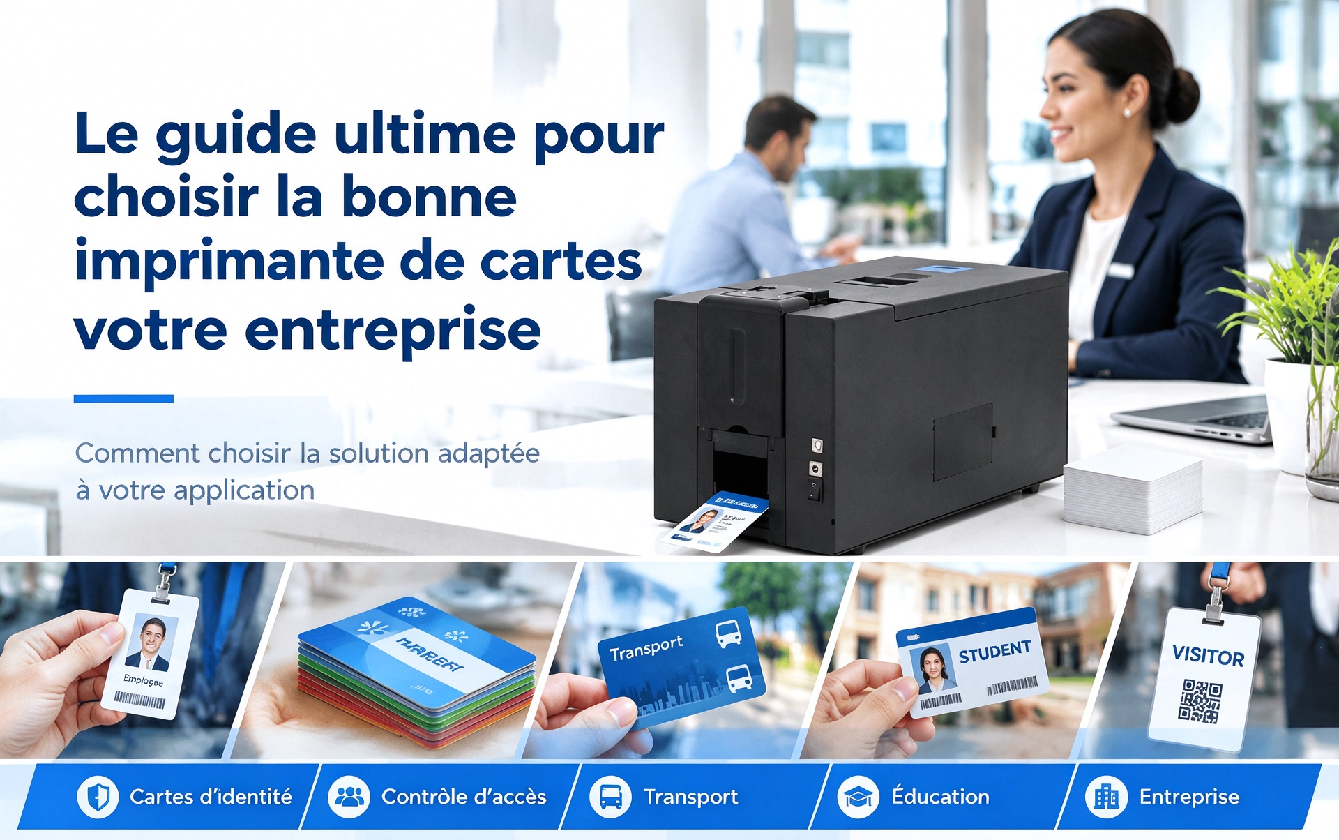 Le guide ultime pour choisir l’imprimante à cartes adaptée à votre entreprise