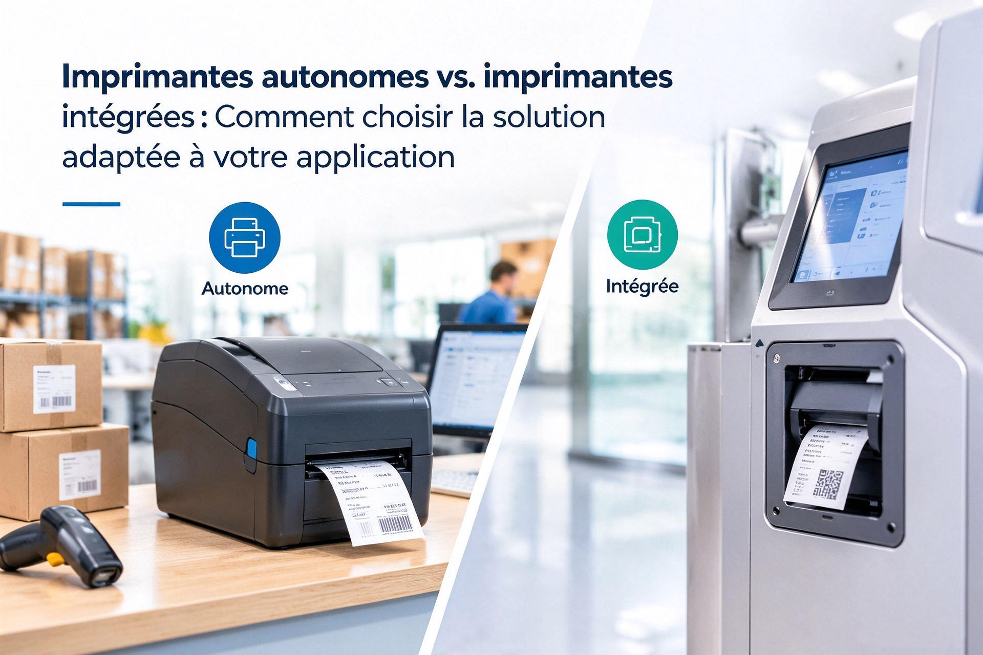 Imprimantes autonomes ou intégrées : comment choisir la solution adaptée à votre application ?